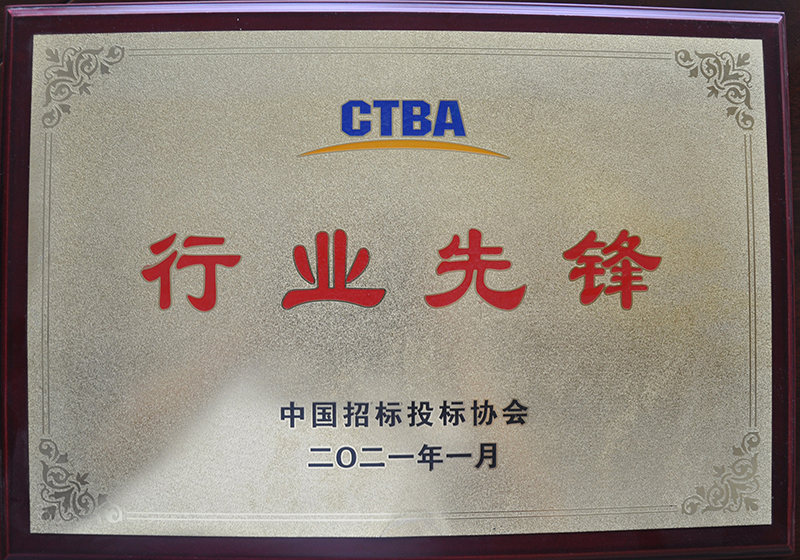 中國招標投標協(xié)會行業(yè)先鋒